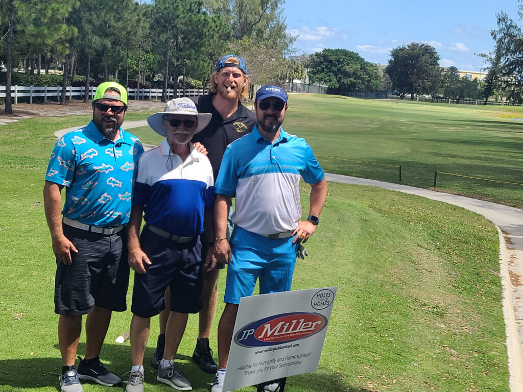Pompano Golf Beach Club Homes United The Homeless Projects JP miller group Homes United Ministries Annual Holes for Homes
