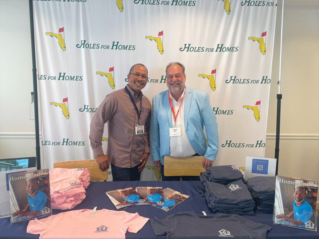 HomesUnited Ministries Michael Allen Duane Muellor Holes for Homes Annual Event