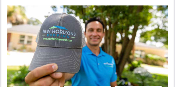 New horizons roofing Homes United Sponsor the homeless projects