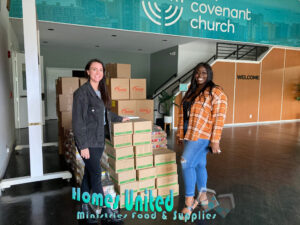 food and gifts to homesunited ministries